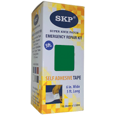 Repair Tape, Super Kwik Patch 14 OZ Green - 6" X 5' Adhesive Tape Roll
